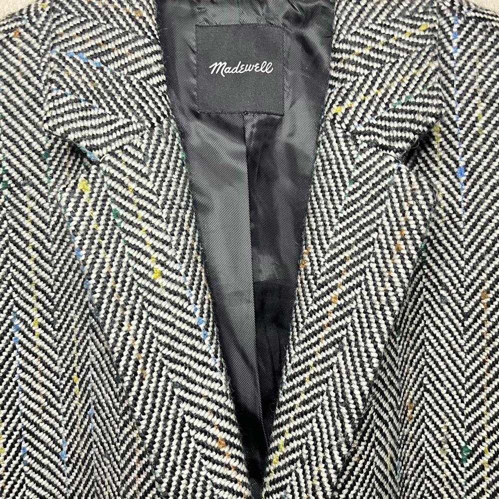 Madewell Elmcourt Fleckled Herringbone Coat - Picture 7 of 16
